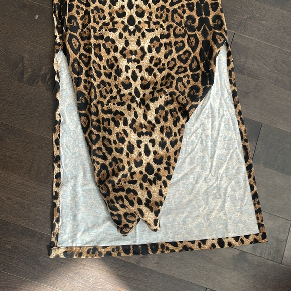 Maxi leopard dress - Picture 3 of 5